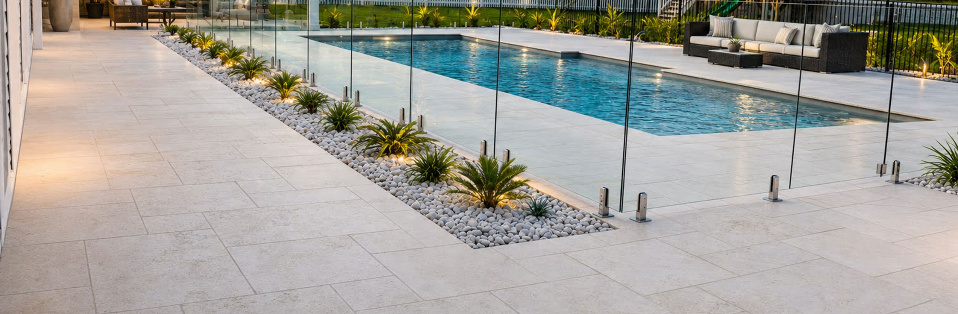 white limestone