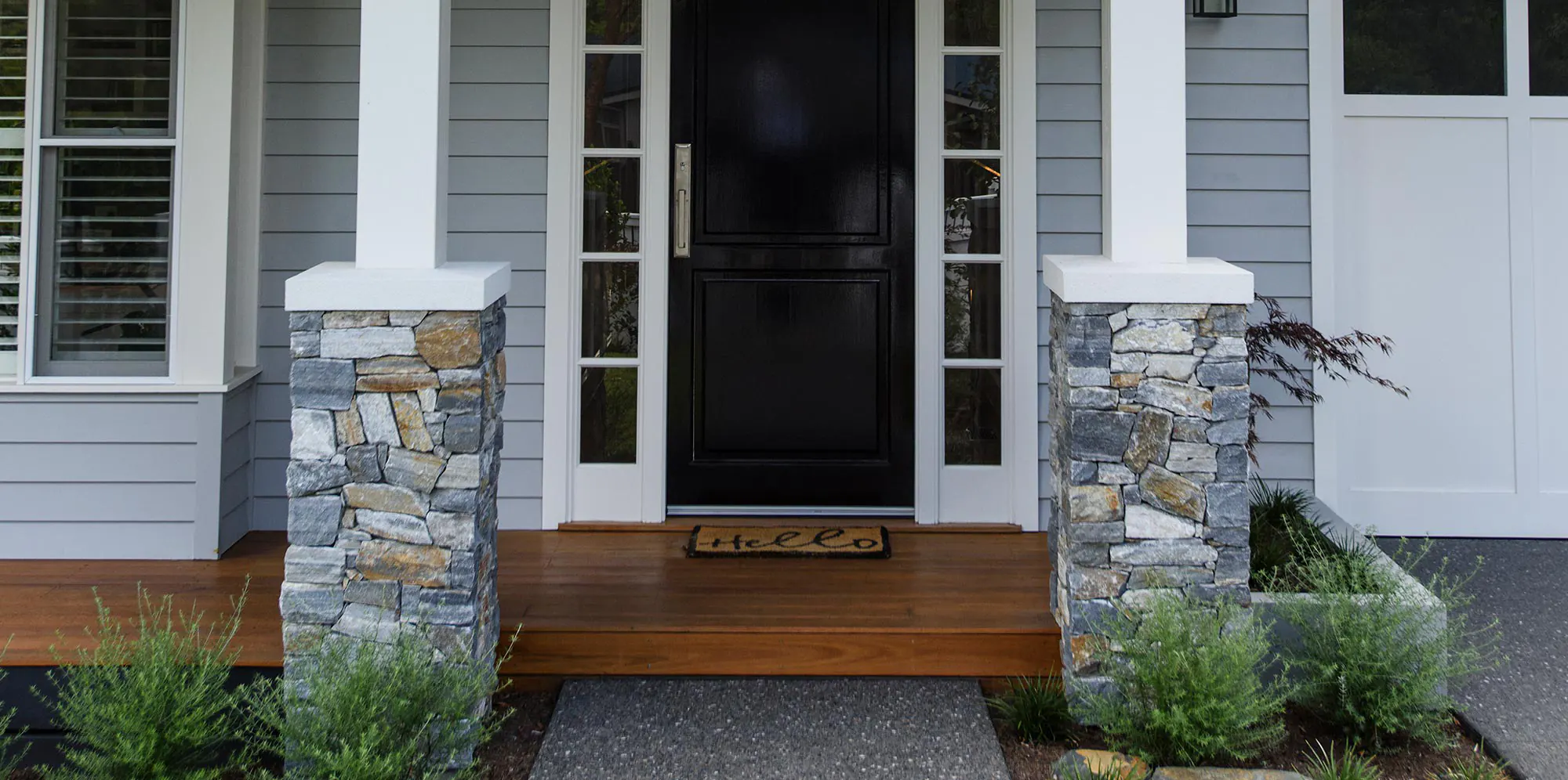 Bogong Strata granite wall cladding