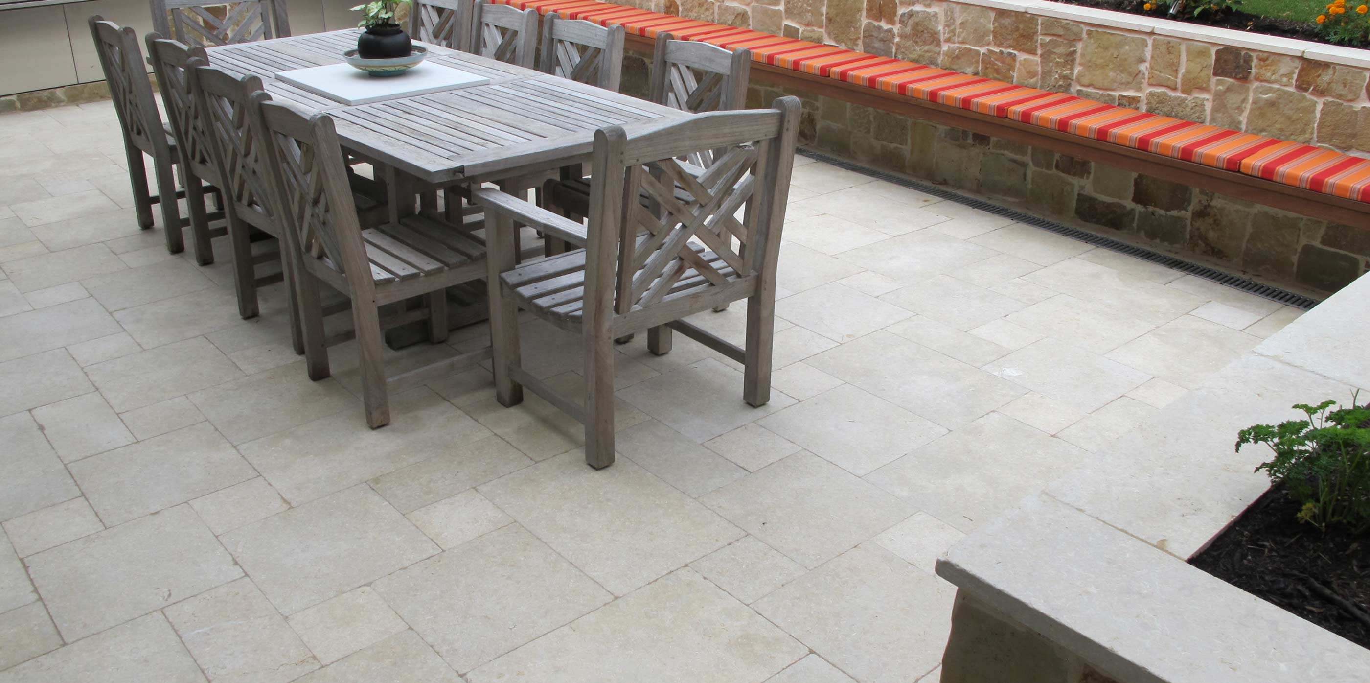 egyptian limestone pavers