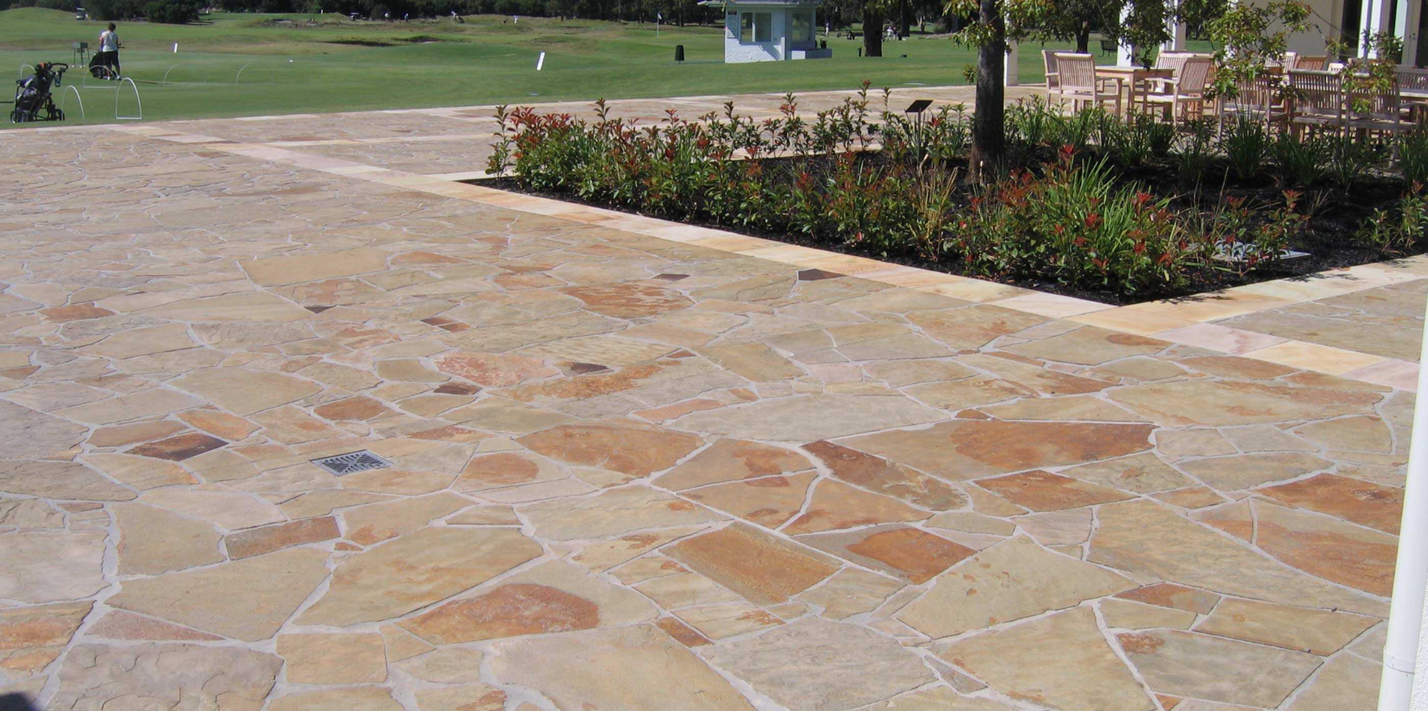 castlemaine stone crazy paving