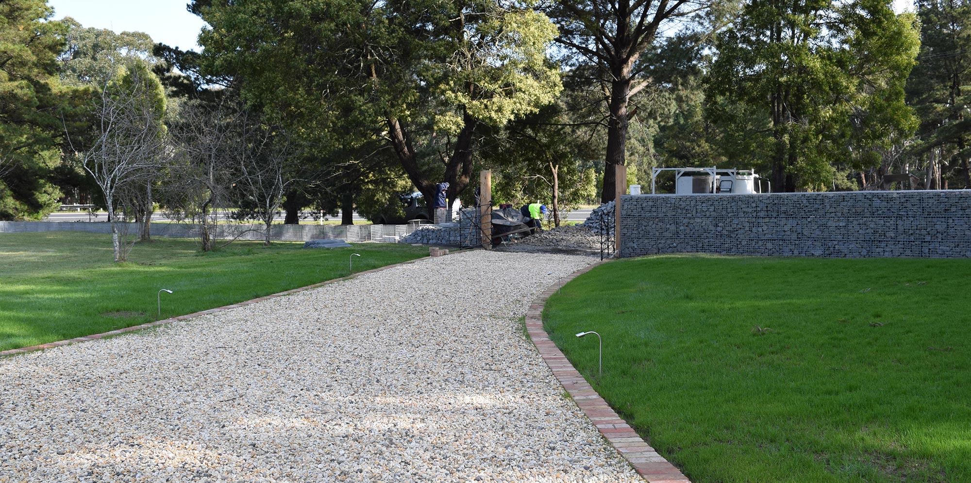 gabion fence