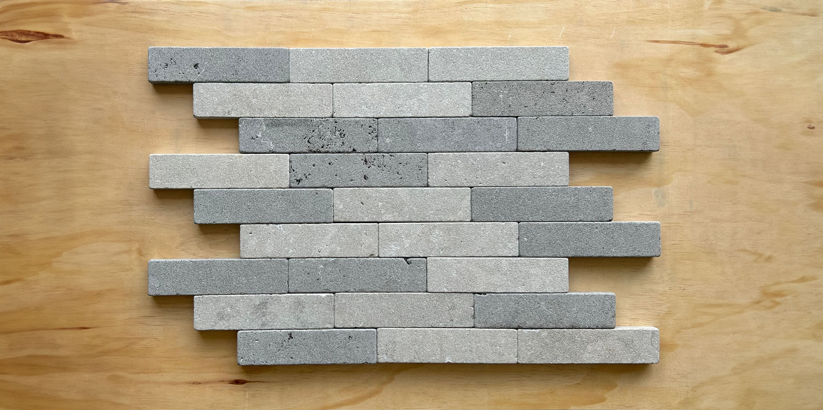french pattern limestone tile