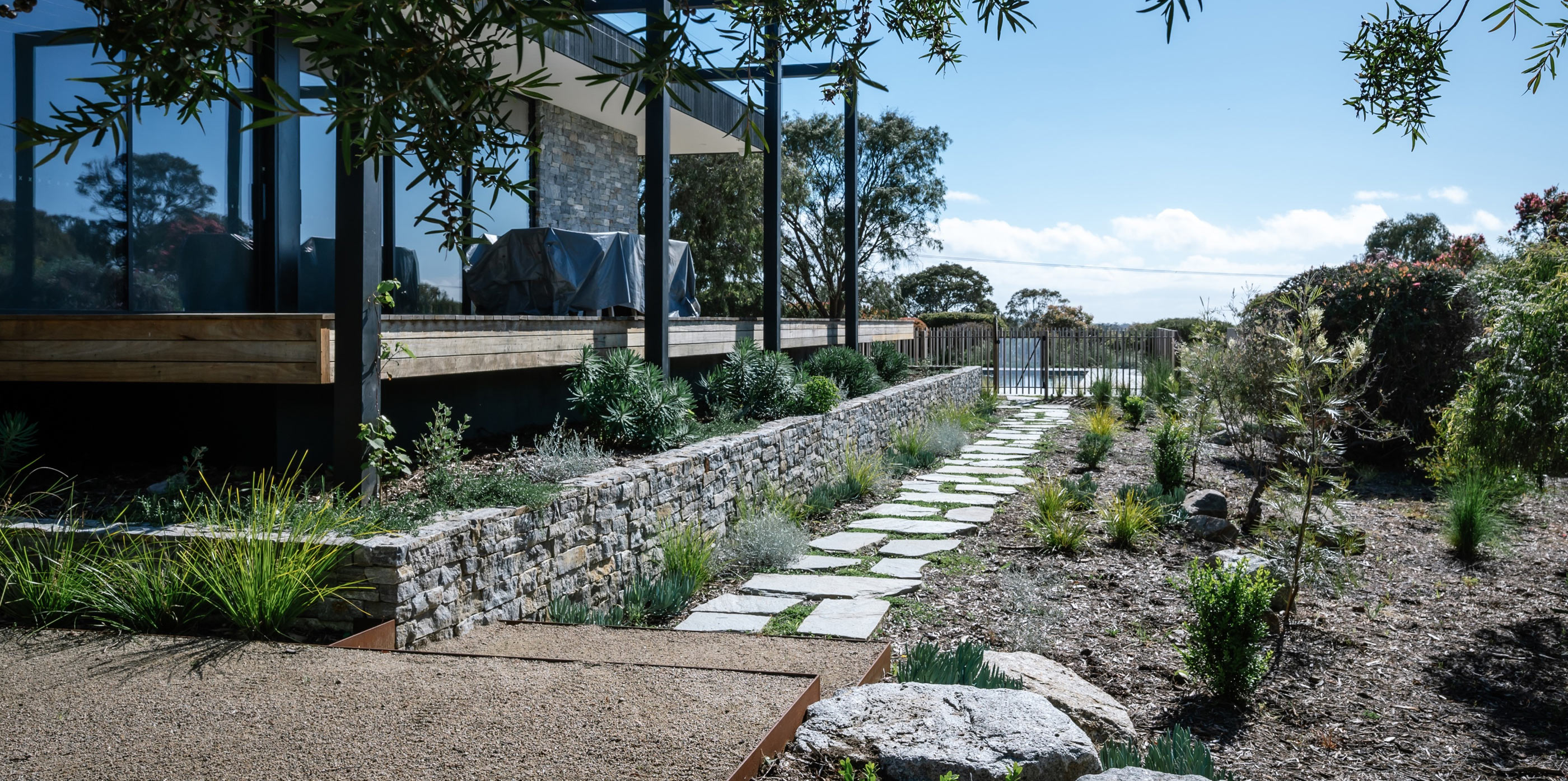 graphite granite paving slabs