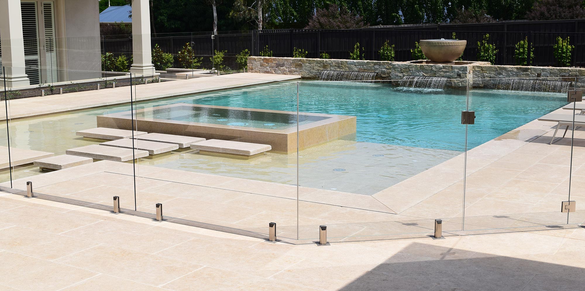 Lysterfield pool and landscape Project